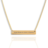 Grace (Charis) Bar Necklace